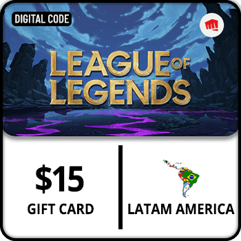League of Legends Gift Card $15 LATIN AMERICA product image