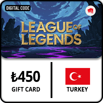 League of Legends Gift Card ₺450 TURKEY product image