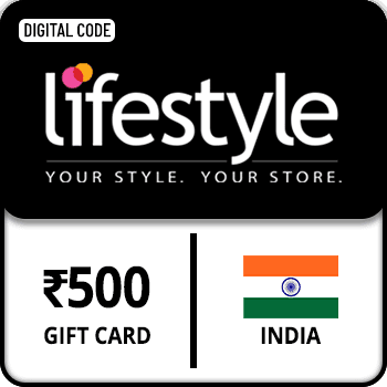Lifestyle In store Gift Card 500 INR INDIA product image