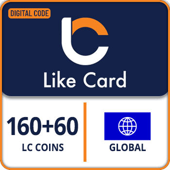 LikeCard Gift Card 160+60 LC Coins GLOBAL product image