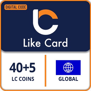 LikeCard Gift Card 40+5 LC Coins GLOBAL product image