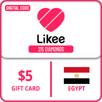 Likee Gift Card 210 Diamonds $5 Jordan product image