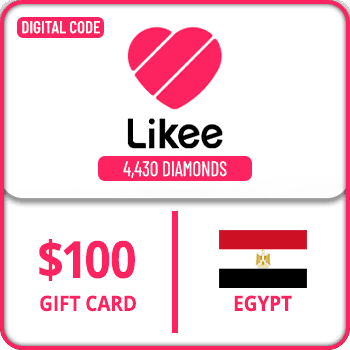 Likee Gift Card 4430 Diamonds $100 Egypt product image