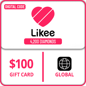 Likee Gift Card 4200 Diamonds $100 Global product image