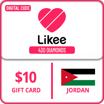 Likee Gift Card 430 Diamonds $10 Jordan product image