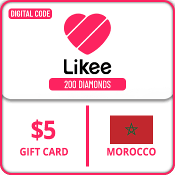 Likee Gift Card 200 Diamonds $5 Morocco product image
