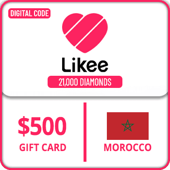 Likee Gift Card 21000 Diamonds $500 Morocco product image