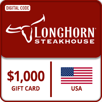 Longhorn Steakhouse Gift Card $1000 USA product image
