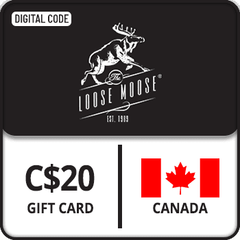 Loose Moose Gift Card 20 CAD CANADA product image