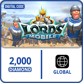 Lords Mobile 2000 Diamonds Global product image