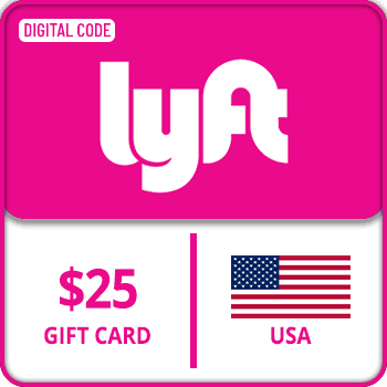 Lyft Gift Card 25 CAD CANADA product image