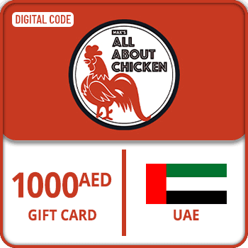 Max's All About Chicken Gift Card 1000 AED UAE product image