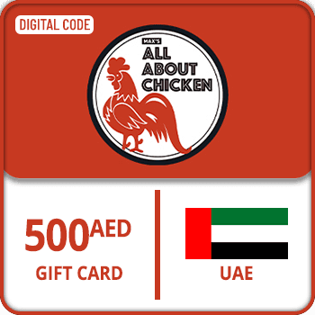 Max's All About Chicken Gift Card 500 AED UAE product image