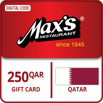 Max's Restaurant Gift Card 250 QAR Qatar product image