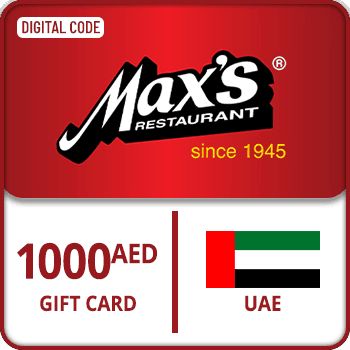 Max's Restaurant Gift Card 1000 AED UAE product image