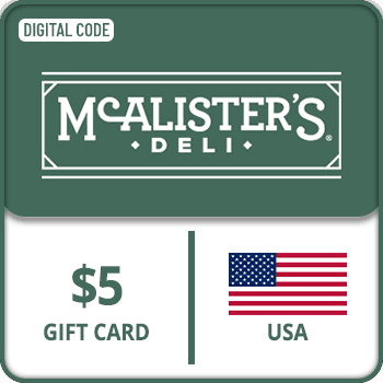 Mcalister's Deli Gift Card $5 USA product image