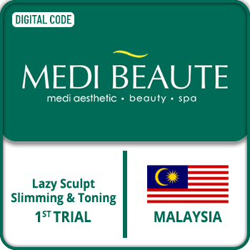 Medi Beaute Gift Card Lazy Sculpt Slimming & Toning 1 st Trial MALAYSIA product image