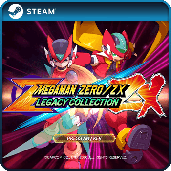 Mega Man Zero ZX Legacy Collection PC Steam Game Key DLC (Global) product image