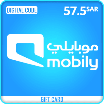 Mobily Gift Card 57.5 SAR KSA product image