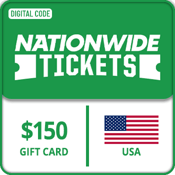 Nationwidetickets.com Gift Card $150 USA product image