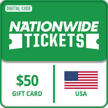 Nationwidetickets.com Gift Card $50 USA product image