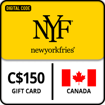 New York Fries Gift Card 150 CAD CANADA product image