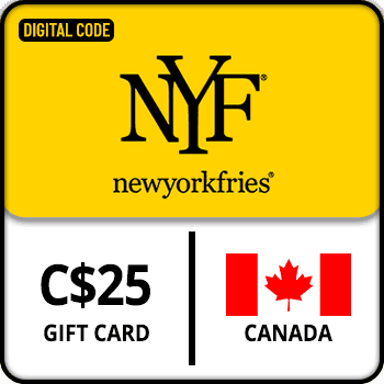 New York Fries Gift Card 25 CAD CANADA product image