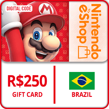 Nintendo eShop Gift Card R$250 Brazil product image