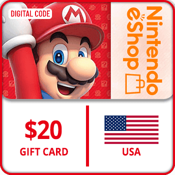 Nintendo Gift Card $ 20 USA product image