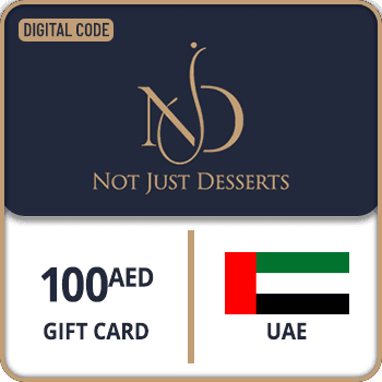 Not Just Desserts Gift Card AED 100 UAE product image
