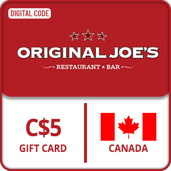 Original Joe_s Gift Card 5 CAD CANADA product image