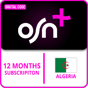 OSN+ Gift Card Subscription Months 12 ALGERIA product image
