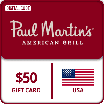 Paul Martin's American Grill Gift Card $50 USA product image