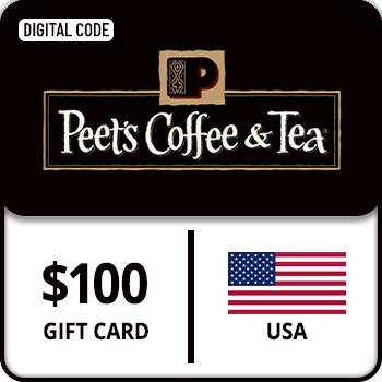 Peets Coffee & Tea Gift Card $100 USA product image