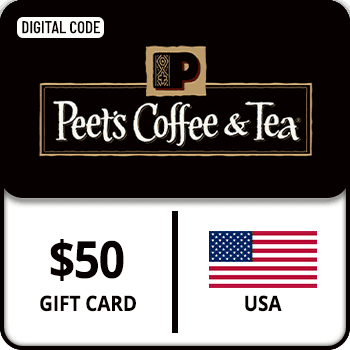 Peets Coffee & Tea Gift Card $50 USA product image