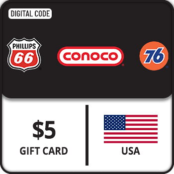 Phillips 66 & Conoco & 76 Gift Card $5 USA product image