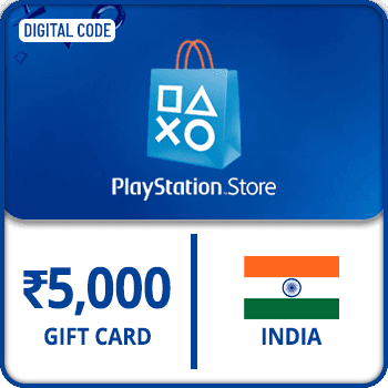PlayStation Network Gift Card ₹5000 (PSN) India product image