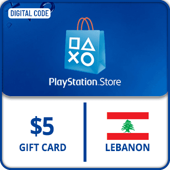 Playstation Network Gift Card $5 (PSN) Lebanon product image