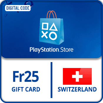 PlayStation Network Gift Card Fr25 (PSN) Switzerland product image
