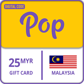 POP MEALS Voucher Gift Card 25 MYR MALAYSIA product image