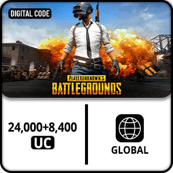 PUBG Mobile 24000+8400 UC Global product image