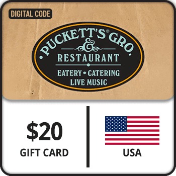 Puckett's Grocery Gift Card $20 USA product image