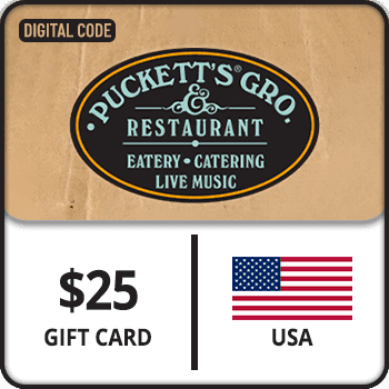 Puckett's Grocery Gift Card $25 USA product image