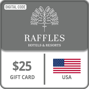 Raffles Hotels & Resorts Gift Card $25 USA product image