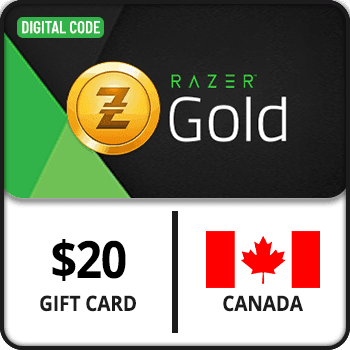 Razer Gold Gift Card 20 CAD Canada product image