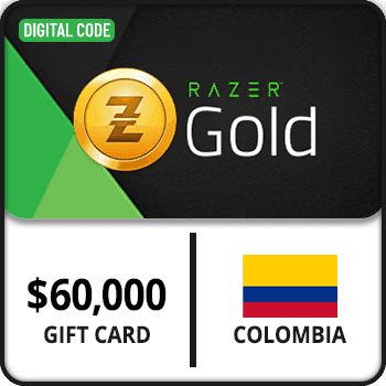 Razer Gold Gift Card 60000 COP Colombia product image
