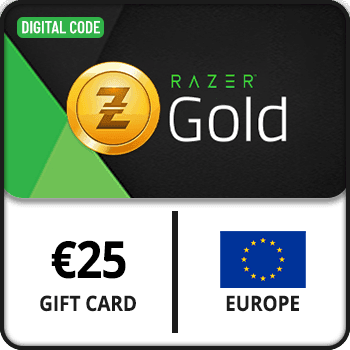 Razer Gold Gift Card 25 EUR Europe product image