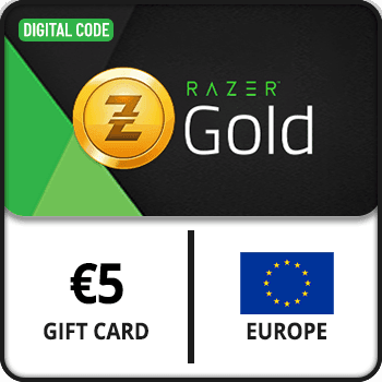 Razer Gold Gift Card 5 EUR Europe product image