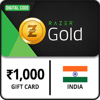 Razer Gold Gift Card INR 1000 India product image