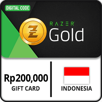 Razer Gold Gift Card 200000 IDR Indonesia product image